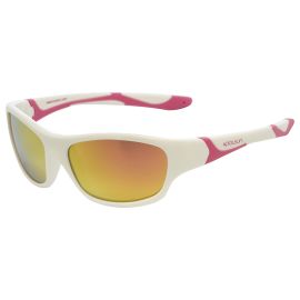 Koolsun - Sport - Kids sunglasses - White Hot Pink - KS-SPWHHP003 - Toysuae.com