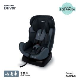 Babydoes - DRIVER Travel Car Seat Upto 25 kg - Black -  WB-CH-9175A SN - Toysuae.com
