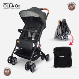 Babydoes -  OLLA CX - Baby Stroller Up to 20 kg - Black -  WB-CH-SY 334A SN - Toysuae.com