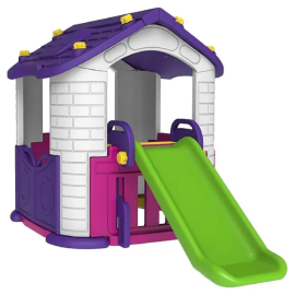 Gambol - Playhouse With Slide For Kids - Purple -  GB-CHD-351 - Toysuae.com