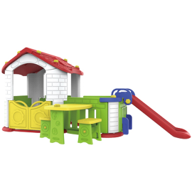 Mini panda - Big Happy Playhouse with 2 Play Activities -  CHD-806 - Toysuae.com