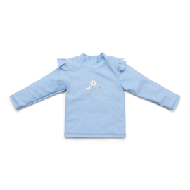 Little Dutch - Swim T-shirt Long Sleeves Ruffles - Blue Daisies 2-6 Months -  SPK-CL24048176 - Toysuae.com