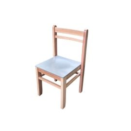Edu Fun - Durable Classic S Chair - 35cm - Grey  -  RTS-43143Grey - Toysuae.com
