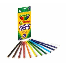 Crayola - 12 Long Colored Pencils -  CY68-4012 - Toysuae.com