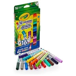 Crayola - 16 Washable Pip Squeaks Markers -  CY58-8703 - Toysuae.com