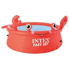 Intex - Happy Crab Easy Set Pool - Red - AIK-26100 - Toysuae.com