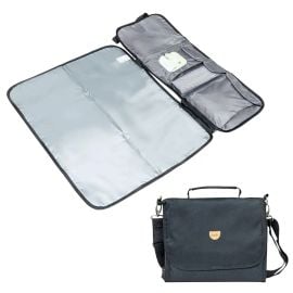 Moon - Portable Waterproof Diaper Changing Station - Black Twill -  MNNSCHMS05 - Toysuae.com