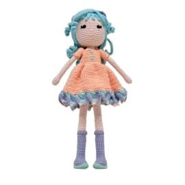 Happy Threads - Handmade Crocheted Diana Whimsy Doll 15 Inches -  HT12053 - Toysuae.com