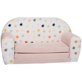 Delsit - Double Sofa Stars On Chenille - Pink -  DBT-DT2-230532 - Toysuae.com