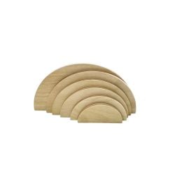 Edu Fun - Wooden Grading Semicircles Medium - 6 Pcs -  RTS-34340 - Toysuae.com