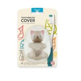 Flipper - Toothbrush Cover Fun Animal - Cat -  F02811-01 - Toysuae.com