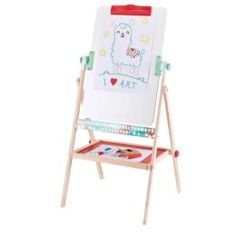 Hape - Foldable Double Sided Flip Flat Easel -  E1063 - Toysuae.com