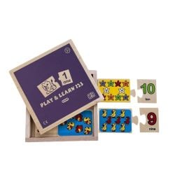 Edu Fun - Play And Learn 123 English Puzzle -  RTS-32500 - Toysuae.com