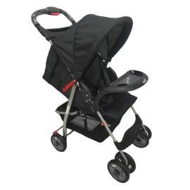 Moon - Bezik One Fold Stroller - Black -  MNBGOBK14 - Toysuae.com