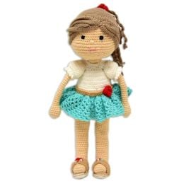 Happy Threads - Handmade Crocheted Love Katie Doll 17 Inches -  HT12058 - Toysuae.com