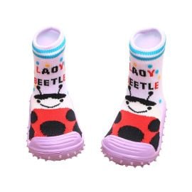 Cool Grip - Baby Shoe Socks Lady Beetle - Violet - Size 21 -  CG0018 - Toysuae.com