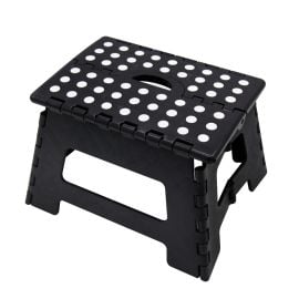 Eazy Kids - Foldable Step Stool - Black -  SAM-EZ_FSS3_BL - Toysuae.com