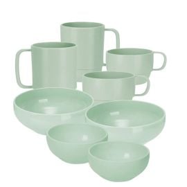 Inochi - Amori Toddler Feeding Set 8pcs - Tea Green Matcha