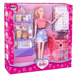 Power Joy - Power Joy Leila Grocery Shop 30cm - Style May Vary -  ALGT-HB048 - Toysuae.com