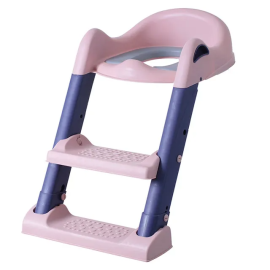 Eazy Kids - Step Stool Foldable Potty Trainer Seat - Pink -  SAM-EZ_SFP_PI - Toysuae.com