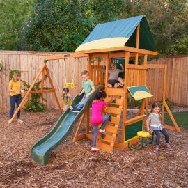 Kidkraft - Brightside Wooden Swing Set