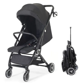 Teknum - Travel Cabin Stroller With Coffee Cup holder - Black -  SAM-TK_TCBS_BK - Toysuae.com