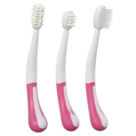 Dreambaby - 3 Stage Toothbrush - Pink -  F324 - Toysuae.com