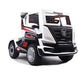 Gambol - Ride On Truck With Trailer - White