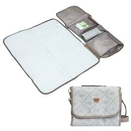 Moon - Portable Waterproof Diaper Changing Station - Beige -  MNNSCHMS06 - Toysuae.com