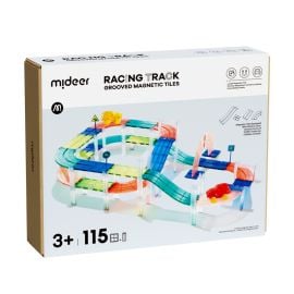 Mideer - Grooved Magnetic Tiles - Racing Track - MD6395 - Toysuae.com