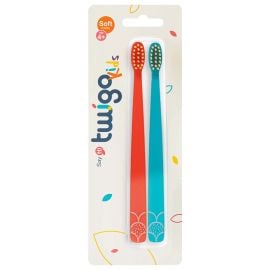 Flipper - Toothbrush Twigo Kids - Blue And Orange -  F26804-00 - Toysuae.com