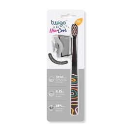 Flipper - Twigo Toothbrush With Cover - Smoke -  F30804-00 - Toysuae.com