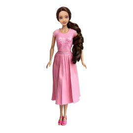 Fulla - Doll with Laundry Set - Pink -  TT-FUL-698113 - Toysuae.com