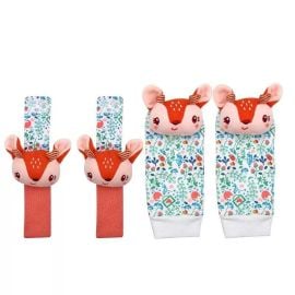 Factory Price - Wrist Rattle And Foot Finder Socks - Animal Design J -  FP-1906-55J - Toysuae.com