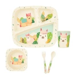 Factory Price - Lalma Bamboo Tableware Set 5pcs -  FP-2105-41 - Toysuae.com