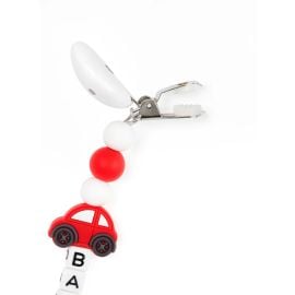Factory Price - Car Silicone Pacifier Clip - Red -  FP-2105-52B - Toysuae.com
