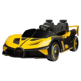 Gambol - 24V Bugatti Battery Operated Riding Car - Yellow -  GBBY-0003 - Toysuae.com