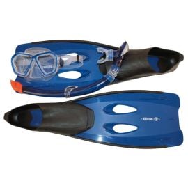 Bestway - Trio+ 500 Mask & Fins Set w/ Snorkel 38-39 -  ALGT-301238BW - Toysuae.com
