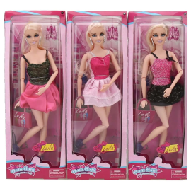 Power Joy - Leila Fashion Style Shopping Doll - Assorted 1pc - ALGT-HB887 - Toysuae.com
