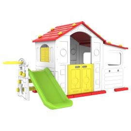 Mini Panda - Tomo Big Playhouse with Slide & Basketball Ring -  CHD-506 - Toysuae.com