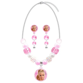 Barbie - Jewerly Set with back card - 3 Pcs -  HA-BAR-1011 - Toysuae.com