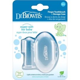 Dr. Browns - Silicone Finger Toothbrush With Case