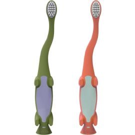Dr. Browns - Baby Best Toothbrush - Dinosaur - Pack of 2 -  HG089 - Toysuae.com
