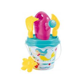 Ecoiffier - Mermaid Bucket 17 cm -  sim-7600000676 - Toysuae.com
