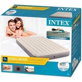 Intex - Queen Dura-Beam Series Single-High Airbed