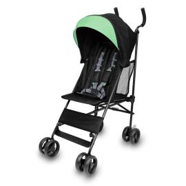 Ingenuity -  Smooth Stroll Convenience Stroller with Storage - Black/Green -  WB-31864 - Toysuae.com