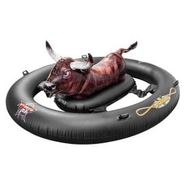 Intex - Inflatabull - Black & Brown - Inflatable Pool Float -  AIK-56280 - Toysuae.com