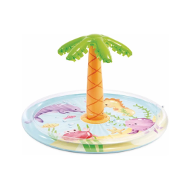 Intex Palm Tree Spray Pool Built-In Water Jets - Multicolor -  AIK-56433 - Toysuae.com