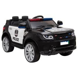 Gambol -  Rover 30W 12V Battery Kids Ride On Car - Black -  GB-Police car-B - Toysuae.com