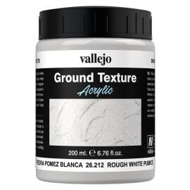 Vallejo - 26.212 Ground Texture 200ml - Rough White Pumice -  JDK-DK711VAL26212 - Toysuae.com